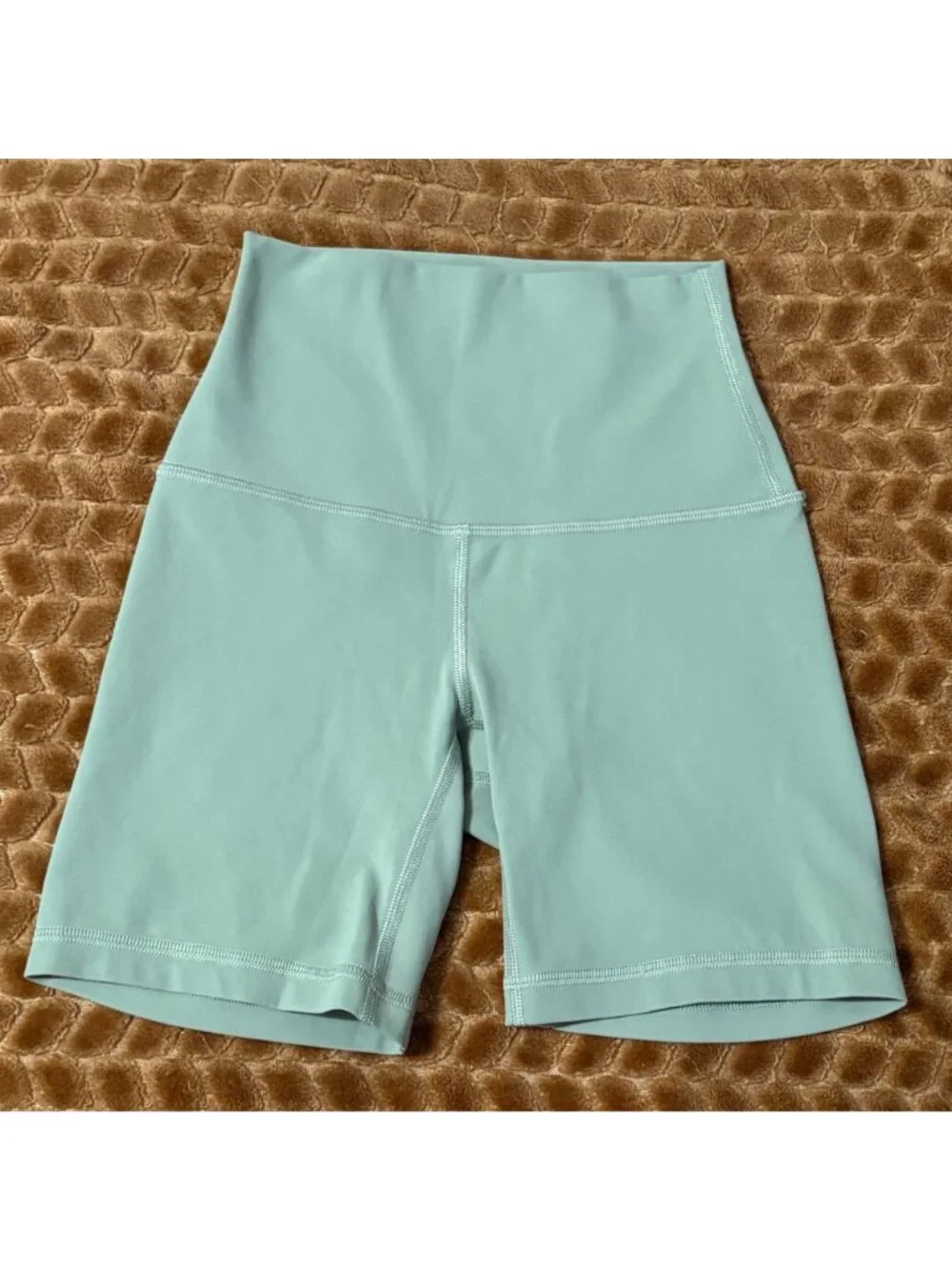 NWOT New Lululemon Align High-Rise Shorts 6" Palm Court Nulu Yoga Activewear 0 - Picture 2 of 10